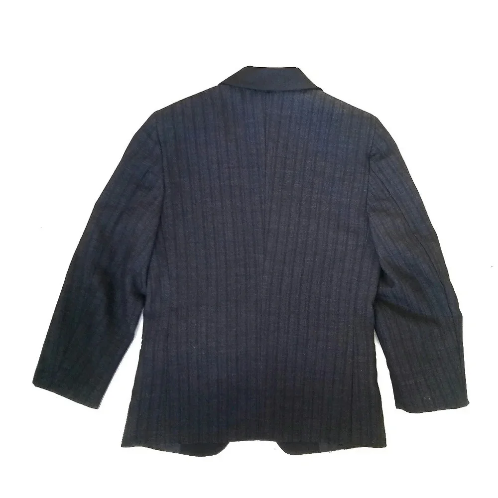 Boys Pinstripe Tuxedo Jacket Wedding Ring Ring Bearer 6 Boys USA